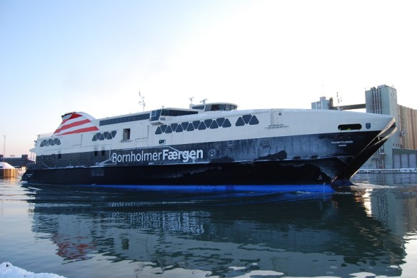 Villum Clausen nyaste målning. Fotograf Dennis Holmgren.